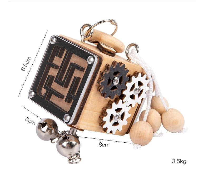 6 in 1 Busy Cube - Fine Motor Toys Sensory toys