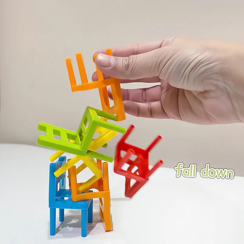 Chair Stack™ - Interactief & Stimuleer creativiteit - Stapel Stoelen Spel