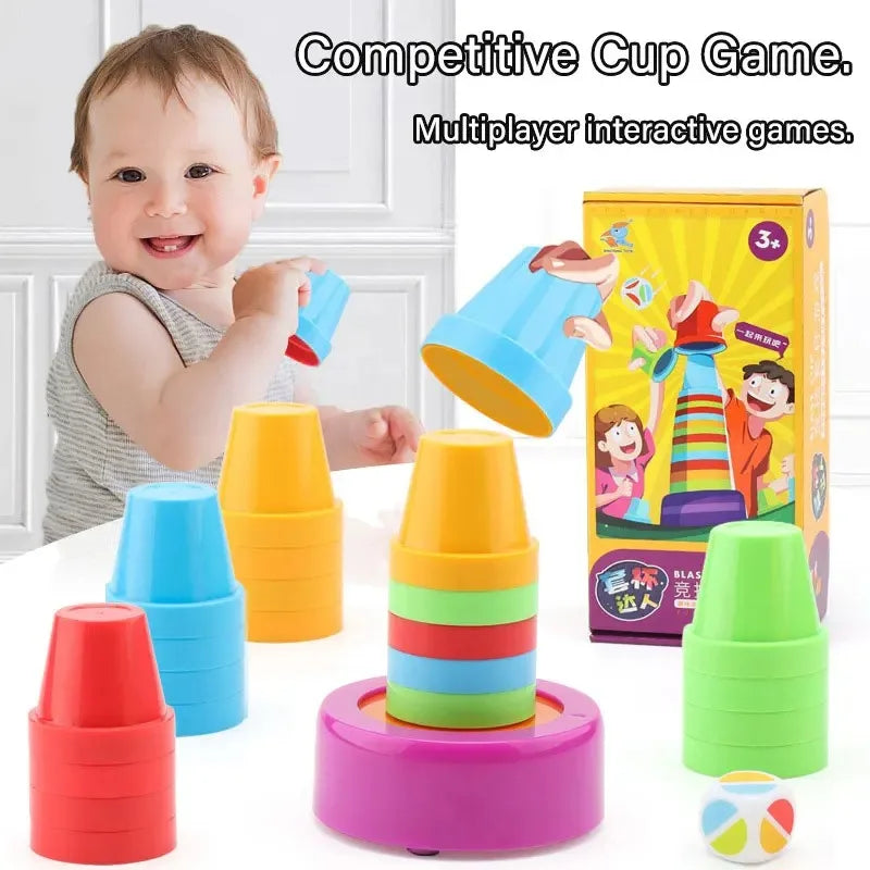 Color Cups™ - Slim Stapelen - Stapelbeker Set
