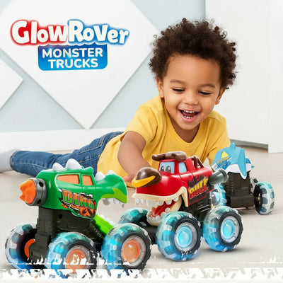 GlowRover – Resistente y a prueba de golpes – Camión monstruo RC