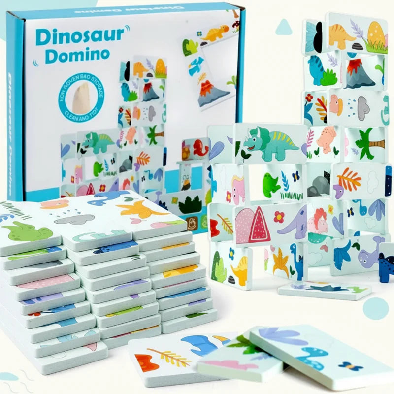 DinoDomino – Het leukste gezelschapspel! – Dino Domino