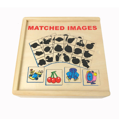 Wooden Shadow Matching Game-Mathematics toys