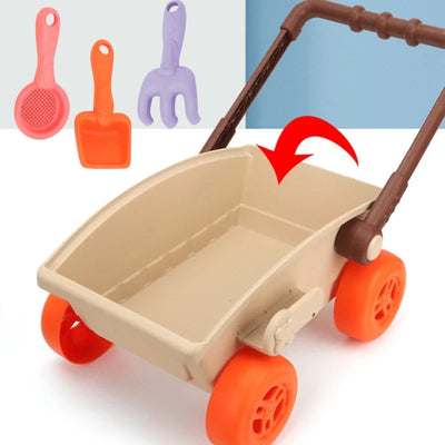 Beach Cart Set™ – Plaisir estival dans le sable – Ensemble de jeux de plage
