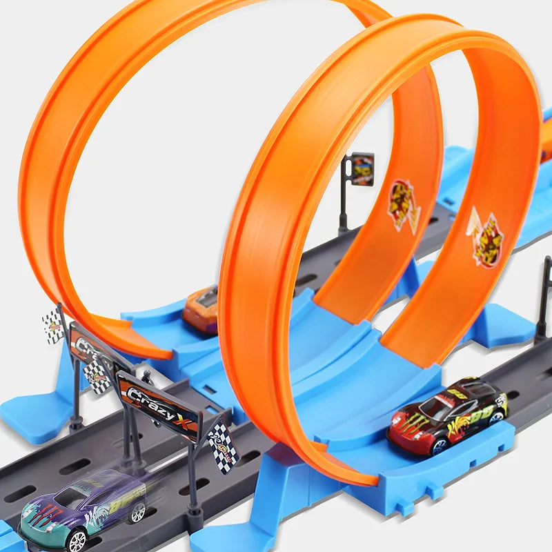 Double Race Track™ - Creatief & Leuk - Looping Racebaan