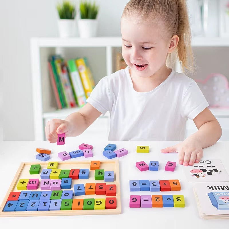 2in1 Multifunctional Math and Spelling Eliminate the Game