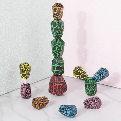 Bloques de cactus de madera - Los mejores juguetes de juego libre