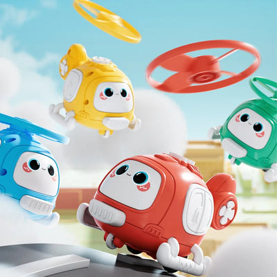 Hover Buddy™ – Luchtige Lachjes – Cartoon Helikopter