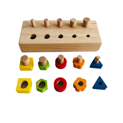 Bolt Board™ – Passend Puzzelen – Fijnmotorisch Speelgoed