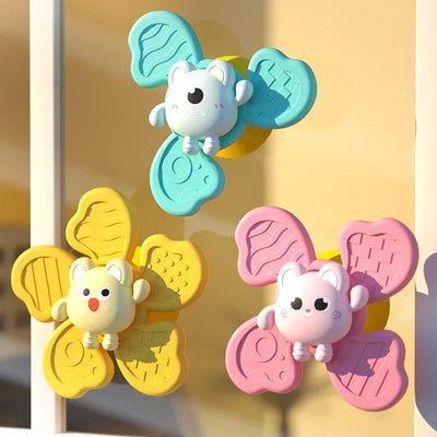 Bath Spinner Toys™ - Leerzaam & Leuk - Fidget Babybad Speeltjes