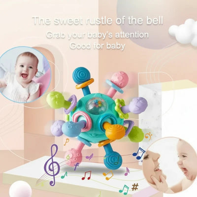 CalmChew | Zacht & Veilig – 3-in-1 Siliconen Bijtring
