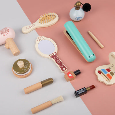 Set de maquillage en bois - Jouets en bois à durée indéterminée