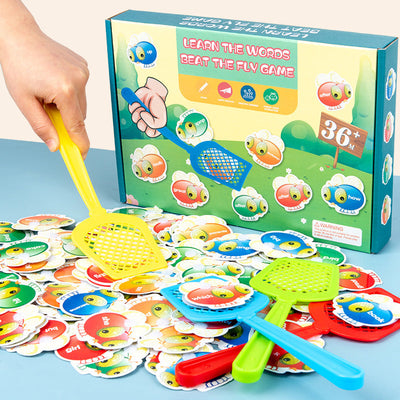 Learn The word Beat the fly game - Alphabet learning toys