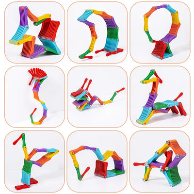 Folding Brain Toy™ – Denk & Speel – Puzle de Madera Plegable