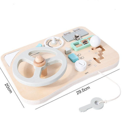 Wooden Sensory Busy Board - Best Sensory Toys