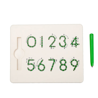 Number Magnetic Bead Board- Fine motor skills toys