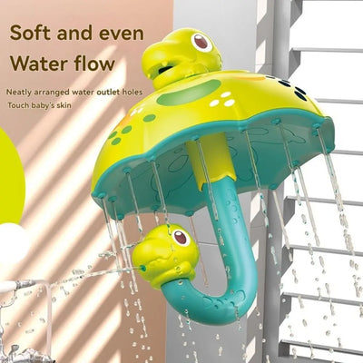 Dino Shower Spin™ – Chapoteo Divertido y Risas – Juguete de Baño Paraguas