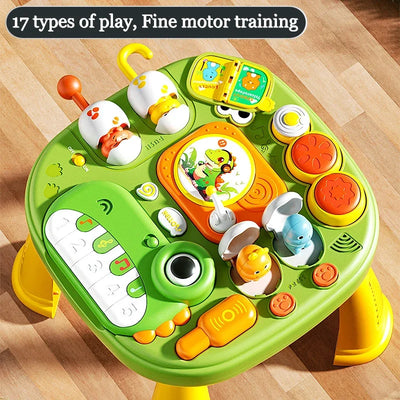 BusyBoard – Musical y educativo – Mesa de actividades Montessori