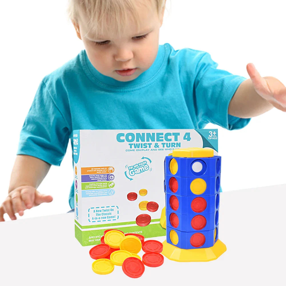 3D Connect 4™ - 3D Twist - vier-op-een-rij