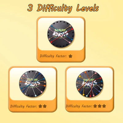 Brainy Knots™ - Torsion et nœud - Jeu de stratégie