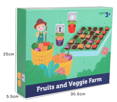 Fruit and Veggie Sorting & Counting Game- Mathematics toys