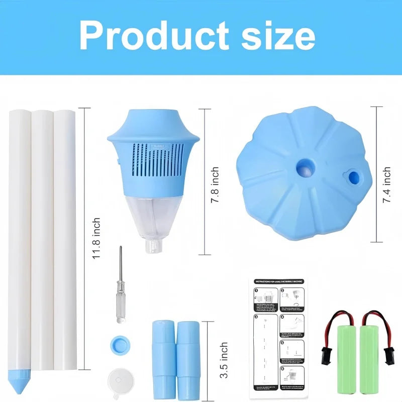 Bubble Breeze™ – Magisch & Muzikaal – Bellen Lamp