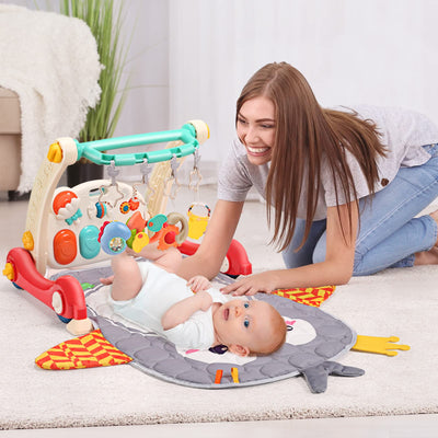 Gimnasio de actividades para bebés y andador de aprendizaje Fidtoy