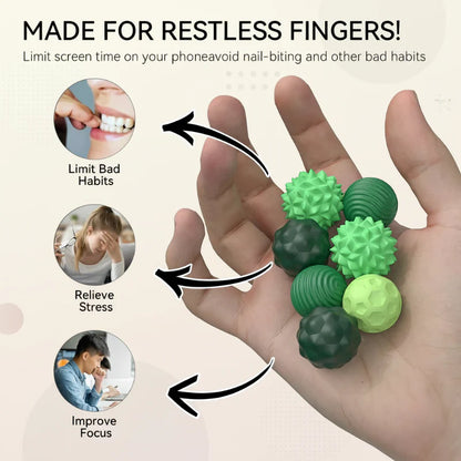 CalmSphere – Zacht & Focused – Magnetisch Stressspeelgoed