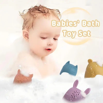 Bath Buddies™ – Divertida Hora del Baño – Juguetes de Silicona para el Agua