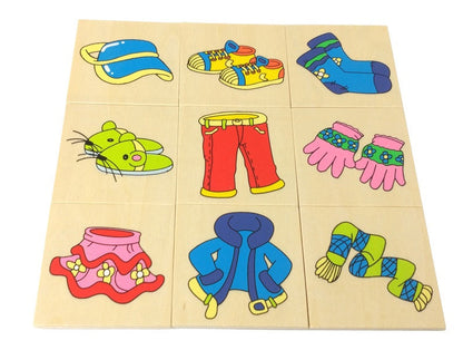 Wooden Shadow Matching Game-Mathematics toys