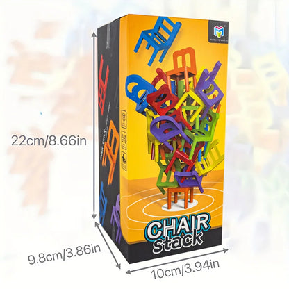 Chair Stack™ - Interactief & Stimuleer creativiteit - Stapel Stoelen Spel