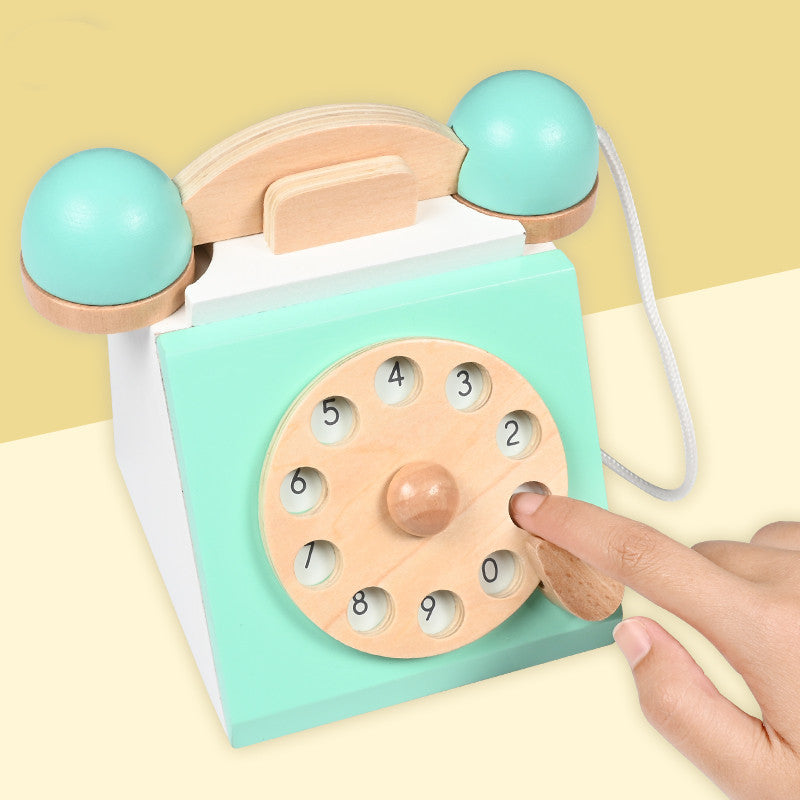 Wooden Telephone - Best Open Ended Play Toys