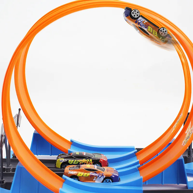 Double Race Track™ - Creatief & Leuk - Looping Racebaan