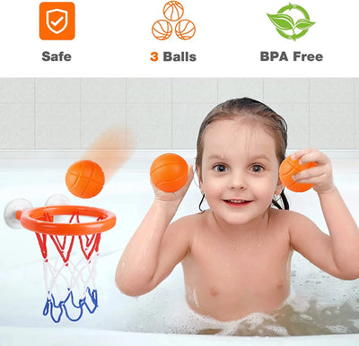 Bath Basketball™ – Plaisir de marquer éclaboussant – Set de jouets de bain de basketball