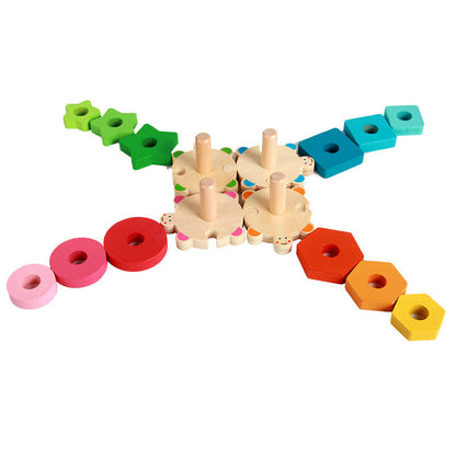 Multiple Shape puzzle-fine motor skills toys