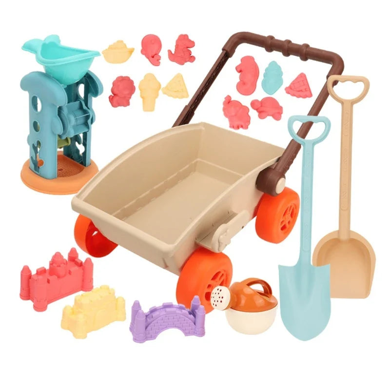 Beach Cart Set™ – Zomer Zandpret – Strandspel Set