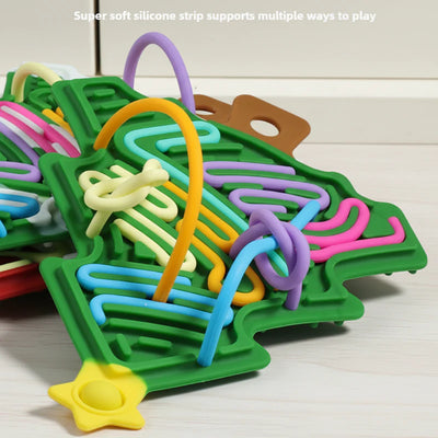 FidgetFrost – Juguetón y Suave – Busy Board de Silicona