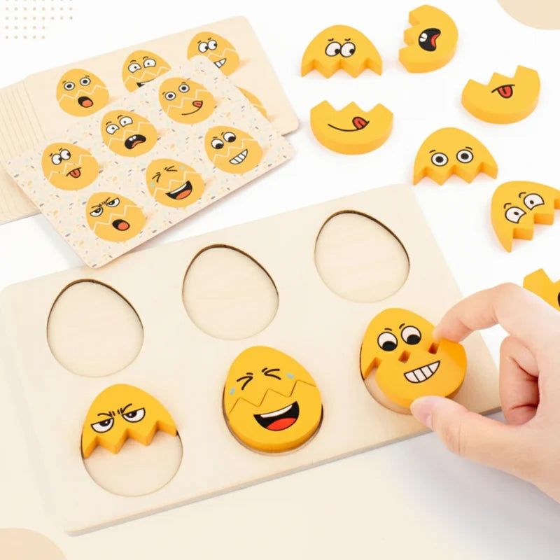 ExpressEggs – Leren omgaan met Emoties – Gezichtsuitdrukking Puzzel
