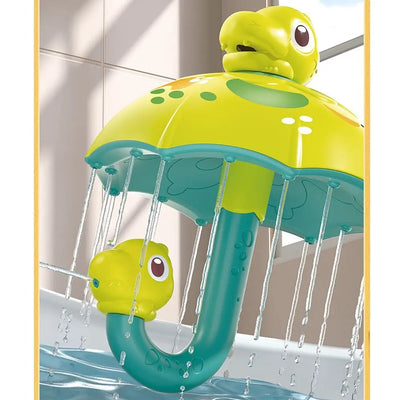 Dino Shower Spin™ – Chapoteo Divertido y Risas – Juguete de Baño Paraguas
