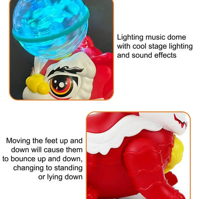 Dancing Lion™ - Música y Luces - León Danzarín