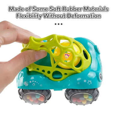 Ball Car™ - Rollende Rammelpret - Speelgoedauto