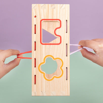 Wooden Shape Box - Mathematics Educational Toys