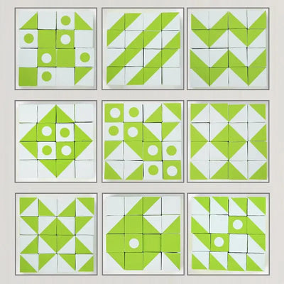 BrainBlocks™ – Slim & Creatief – Houten Geometrisch Denkspel