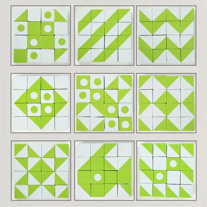 BrainBlocks™ – Slim & Creatief – Houten Geometrisch Denkspel