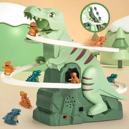 Dino Slide™ – Mini Achtbaanpret - Dino Glijbaan