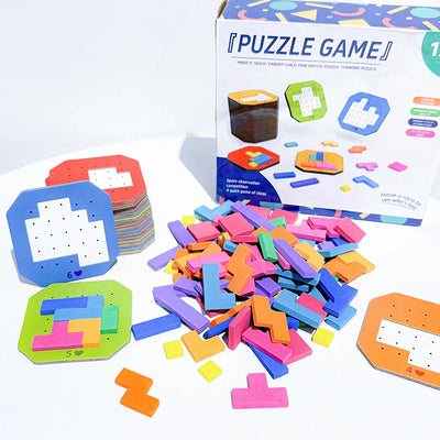 Colorful Tangram Puzzle™ - Creativiteit & Leerzaam - Tangram Puzzel