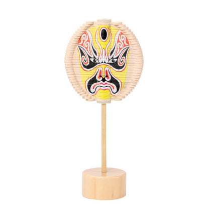 Wooden Tree Spinner - Chinese Cultural Face Sensory toys