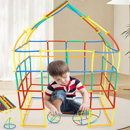 BuildPlay – Fantasie & Vaardigheid – Constructiebuisjes met Connectors