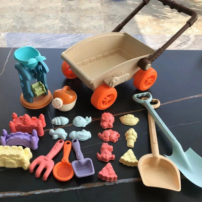 Beach Cart Set™ – Zomer Zandpret – Strandspel Set