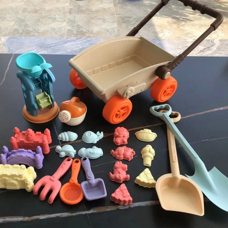 Beach Cart Set™ – Zomer Zandpret – Strandspel Set