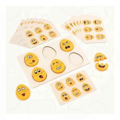 ExpressEggs – Apprendre à gérer ses émotions – Puzzle d'expressions faciales